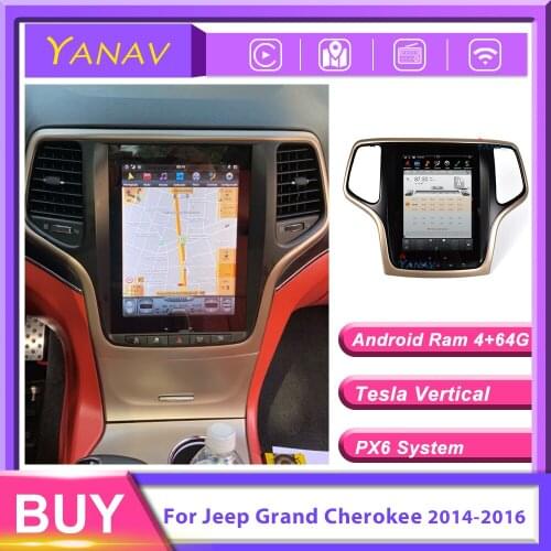 CAR GPS Navigation Audio Radio Android DVD player FOR-Jeep Grand Cherokee 2014-2016 Car Stereo Multimedia Audio Radio player