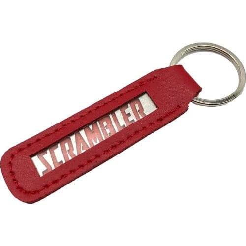 Motorcycle Key Chain Key Ring Keyring Leather Keychain Fashion For Triumph SCRAMBLER scrambler 1200XC Motorcycle Accessories