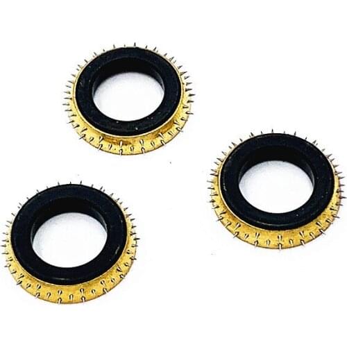 Toyota air jet loom textile machinery parts high quality 30 ring side brace copper thorn shaft thorn ring middle thorn