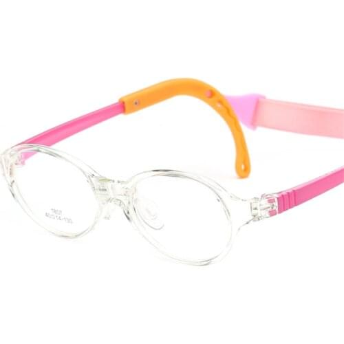 Childrens Glasses Boy Girl Eyeglasses Optical Glasses Eyewear Frame Children Prescription Glasses Frame Silicone Nose Care 807
