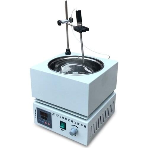 DF-101S Digital Hotplate Heat-gathering Magnetic Stirrer Mixer Thermostat stir bar 110V/220V