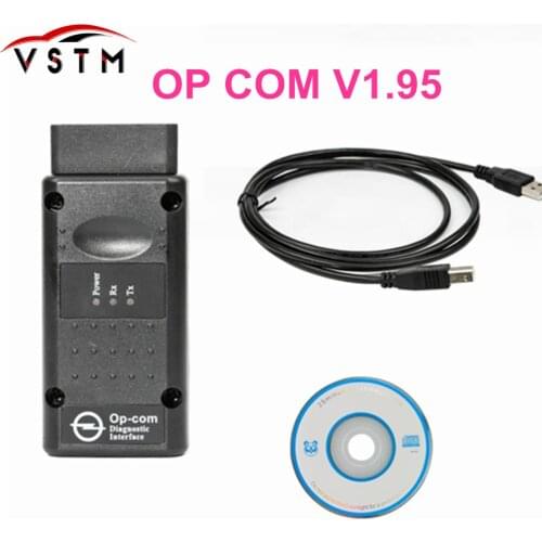 2018 High Quality Opcom V1.95 V1.78 V1.70 V1.59 Optional with PIC18F458 Chip FTDI OBD II OBD2 Diagnostic tool for Opel