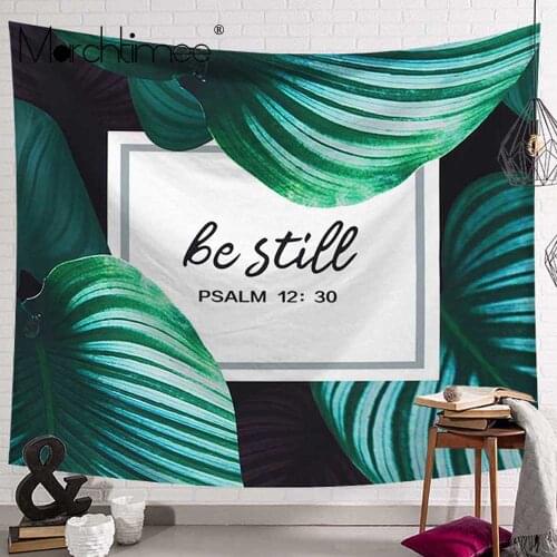 Bohemian Tropical Rainforest Wall Tapestry Polyester Fabric Beach Throw Lint Tapestries Blanket Hanging Home Decorations