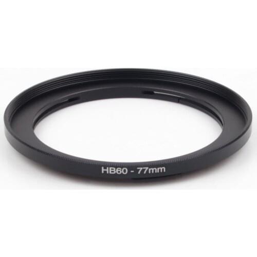 Pixco B60-77mm Metal Filter Adapter For Hasselblad / Bay Bayonet 60 Lens to 77mm Accessory