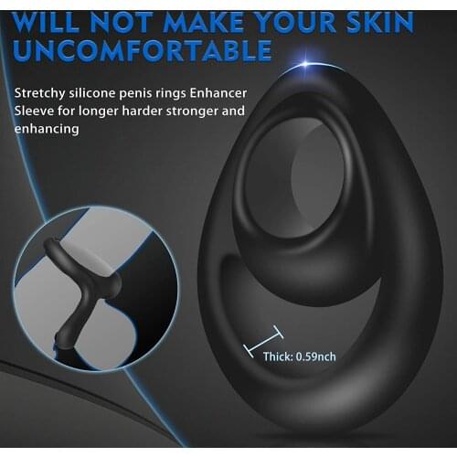 Male Delayed Ejaculation Cock Ring Penis Enlargement Penis Attachment Male Cock Chastity Cage Penis Sleeve Ring Sex Toys For Man
