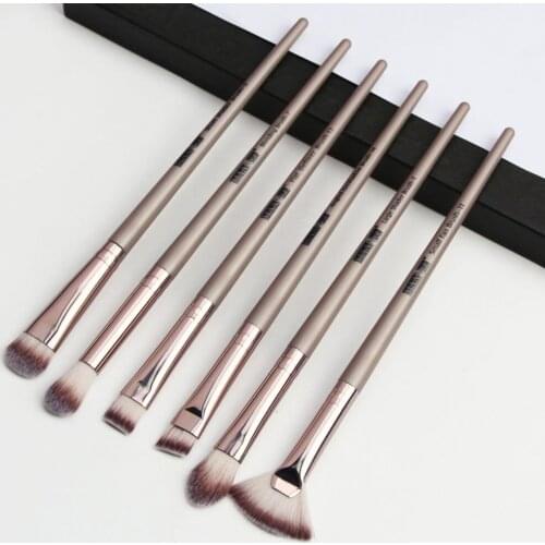 6pcs Makeup Brushes Set Professional Cosmetic Powder Concealer Eyeshadow Blush Blending Make Up Brush Set