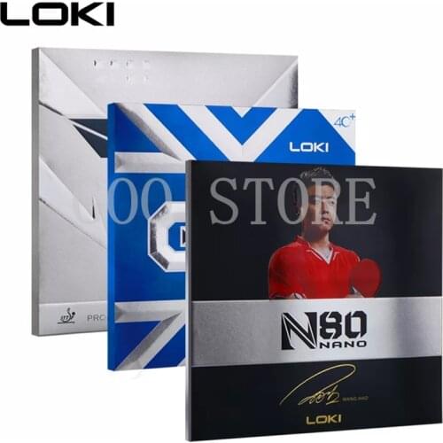 Loki Ping Pong Rubber Professional Pimples-in Table Tennis Rubber T3 N80 GTX Sticky Elastic Fine Control Quick Attack Fine Spin