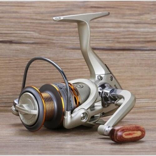 Fishing coil Wooden handshake 12+ 1BB Spinning Fishing Reel Professional Metal Left/Right Hand Fishing Reel Wheels