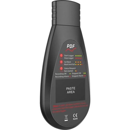 Temtop TemLog ST5 Single-Use PDF Temperature Data Logger Max to 16000 Points