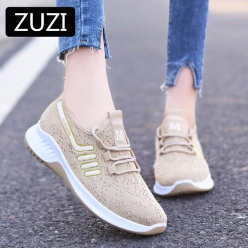 ZUZI Women Running Sneakers Breathable Casual Shoes Outdoor Light Weight Sports Shoes Walking Sneakers Tenis Feminino Shoes