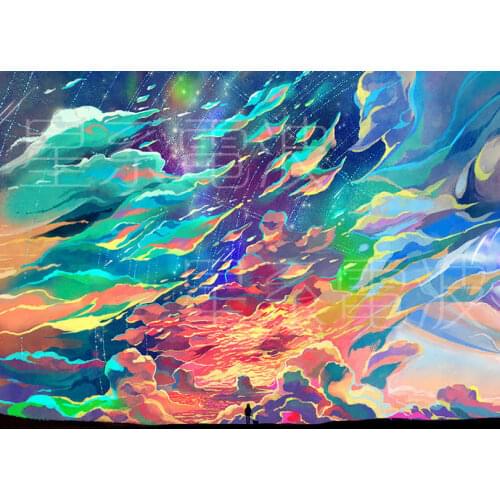 1 Loop 4.5cmx80cm Super Beautiful Color Washi Tape Decorative Pet Stickers Journaling Stationery