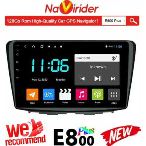 For Suzuki Baleno 2016 Car Radio Stereo GPS Navigator 6GB Ram 128GB Rom Autoradio Android 10 Multimedia Playe