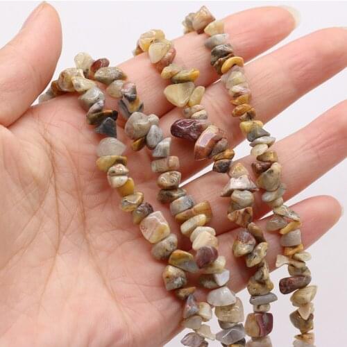 Natural Stone Beads irregularly Shaped Crazy Agate Loose Spacer Beaded For Jewelry Making DIY Bracelet Necklace Accessories