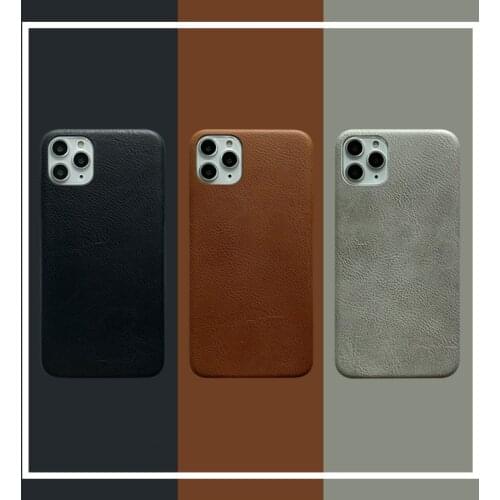 Fashion Solid Color Style Cloth Skin Leather Soft Silicone Phone Case For iphone Xs XR 12 Mini 11 Pro Max 6s 7 8 Plus Back Cover
