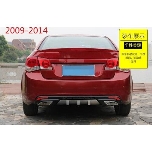 Discount for Chevrolet Cruze 2008 2010 2011 2012 to 2013 2015 to 2016 2017 to 2018 Rear Bumper Diffuser with silvery trim
