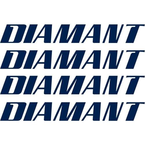 For DIAMANT FENDT aufkleber sticker wohnmobil camper caravan wohnwagen 4StickerPieces Car Styling