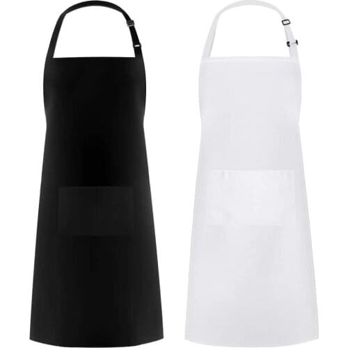 Apron household kitchen waiter cotton overalls women fashion mens waterproof and oil-proof waistband