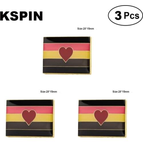 Fat Fetish Pride Flag Lapel Pin Brooches Pins Flag badge Brooch Badges