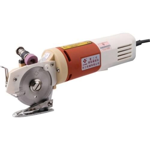 YJ-65 65mm Blade Electric Cloth Cutter Fabric Round Knife Cutting Machine