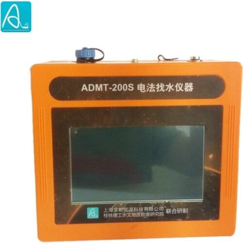 Competitive wireless detection ADMT-200S resistivity mobile groundwater detector/water collector touch screen