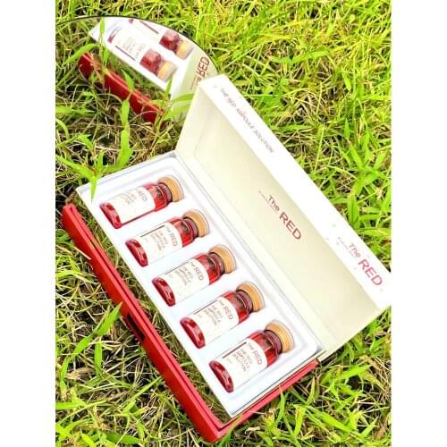 Korean 10ml Nursing Liquid Red Ampoule Solution Lipolytic Lose Weight Dissolve Fat Lipolysis For Atomizer Hyaluron Pen Lipolytic