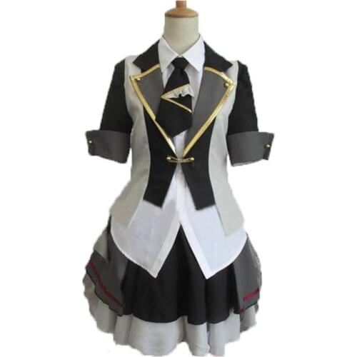AKB0048 Takahashi Minami Cosplay Dress Costume Maid Uniforms white and Black Girls School Uniform 11 Woman Dress for Party