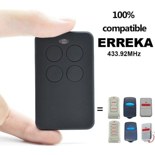 ERREKA LUNA2 LUNA3 RESON1 RESON2 433mhz Garage Remote Control Clone ROLLER IRIS 868mhz 433.92mhz rolling code Gate Door Opener