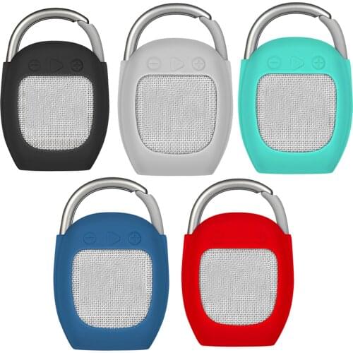 Dust-proof Silicone Case For JBL Clip 4 Protective Cover Shell Anti-fall Speaker Case For Clip4 Bluetooth Speaker Accessories