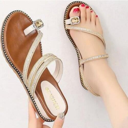 Sandals and slippers 2020 summer Beach shoes new Korean two-wearing Wedge sandals and slippers casual wear shoes women xx138