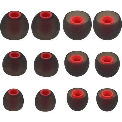 Silicone Earbuds Eartips Eargels Earpads Earplugs Replacement Ear Tips Accessories for Beats Sony Bose Sports Bluetooth Headphon