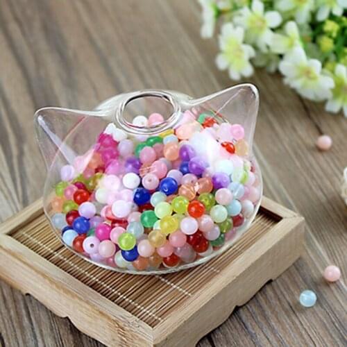 Cat Shaped Glass Vase Hydroponic Plant Flower Vase Terrarium Container Pot Decor Art Gift Wholesales