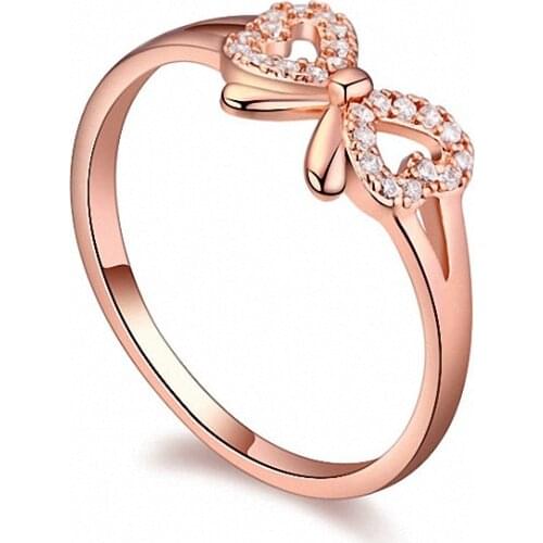 TRACYSWING Real Austrian Crystals Brand AAA Zirconia Micro Inlays Fashion Ring for women New Geometric Th-108725