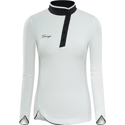 Womens Golf Apparel Woemen Shirts Long Sleeve Shirt Women Golf Shirt Team Uniform Clothing T-shirt Outdoor Sports Tops
