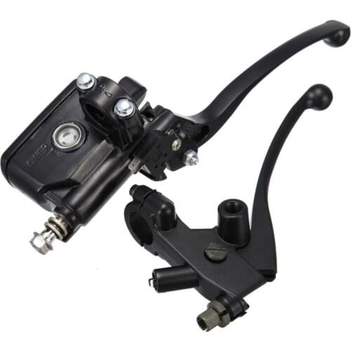 1 Pair Left & Right 7/8" inch Handlebar Motorcycle Hydraulic Brake Master Cylinder Clutch Lever
