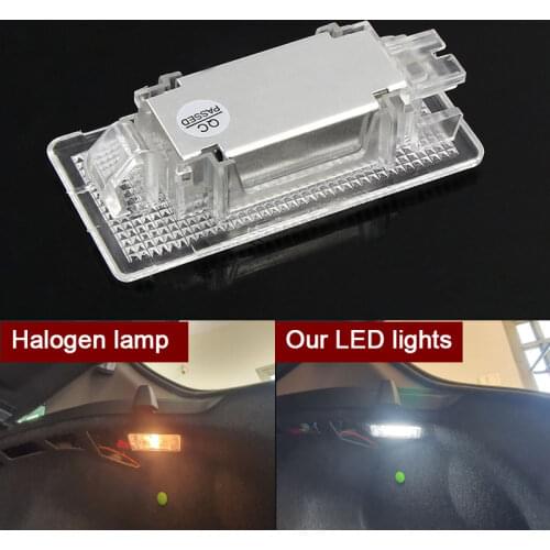 1pc Footwell Luggage Trunk Boot Glove Box LED Light for BMW E36 E38 E39 E46 E60 E60 E61 E65 E66 E82 E88 E90 E90 E91 E92 E93