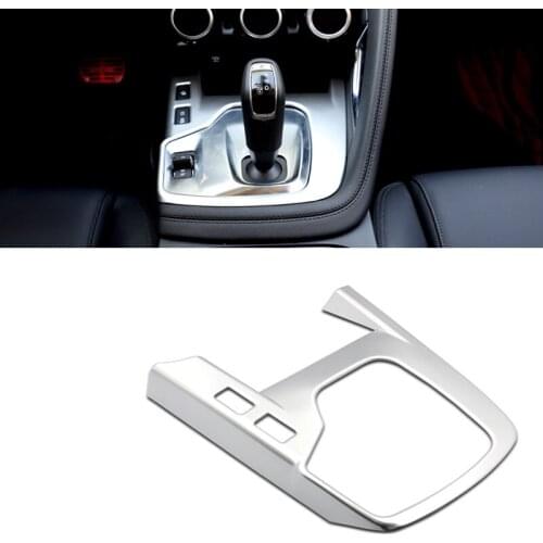 Car Accessories Interior ABS Console Gear Shifter Panel Frame Cover Trim Left Hand Drive For Jaguar E-Pace 2017 2018 2019