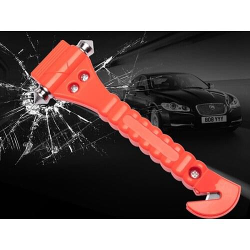 Car Safety Hammer Emergency Escape Tool With Car Window Breaker And Seatbelt Cutter Life Saving Survival Kit Durable