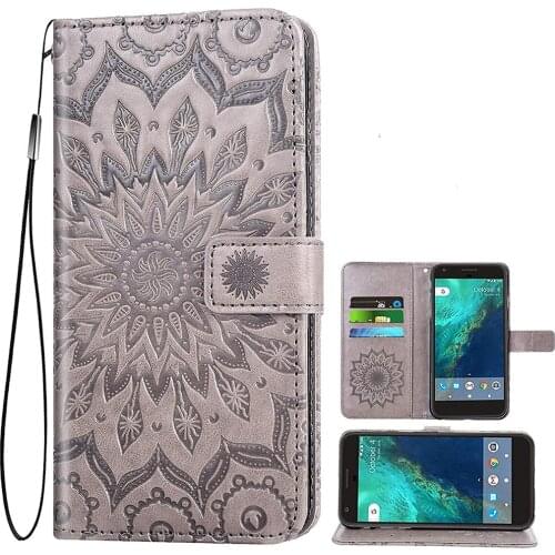 Phone Case for Google Pixel XL Wallet Cases Leather Magnetic Slim Flip Cover Card Holder Stand Cell Accessories Pixle 1 XL Men