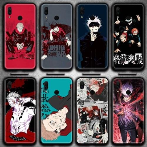 Jujutsu Kaisen Uchida Yuuma Gojo Satoru Phone Case Huawei Y6P Y8S Y8P Y5II Y5 Y6 2019 P Smart Prime Pro