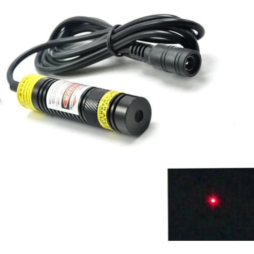 Focusable 648nm 650nm 100mW Red Laser Diode Module Dot Shape16x68mm w/ 5V Adapter