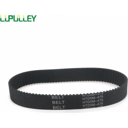 HTD5M Timing Belt 460/465/470/475/480/485/490/495/500/505/510mm 10/15/20/25/30mm Width Closed-Loop HTD 5M Synchronous Belt