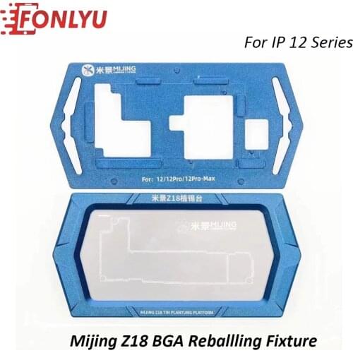 Mijing Z18 Metal Middle Layer Tin Planting Platform For iPhone 12 Mini Pro Max Mobile Phone Motherboard Tin Planting Platform