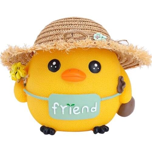 Cute Piggy Bank For Kids Creative Small Chicken Sweet Save Piggy Bank Money Toy Animal Storage Child Hucha Household ED70CXG