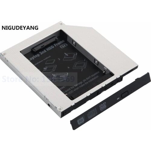 NIGUDEYANG 2nd HDD SSD Hard Drive SATA - IDE Caddy for Sony Vaio VGN-CR220E DVR-K16 DVR-K17