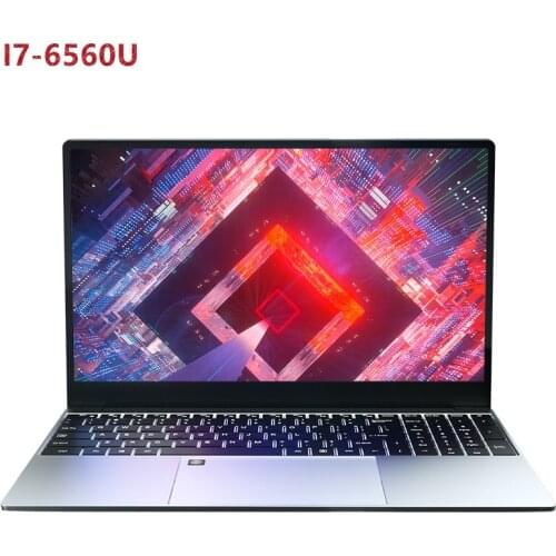 Core i7 6560U Laptop 15.6 inch 4G/ 8G / 16G DDR4 1TB 128G 256G 512G Notebook Computer Gaming Laptops Backlit Keyboard IPS Screen