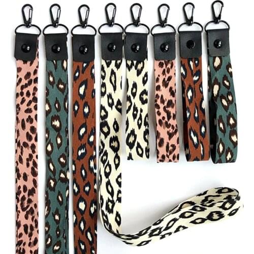 2019 New Universal Trend Leopard Personality Mobile Phone Lanyard For iPhone6S 7 8P Xs Max Xr