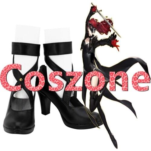 Persona 5 Kasumi Yoshizawa Cosplay Shoes Boots Halloween Cosplay Costume Accessories