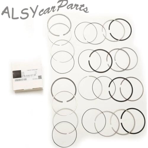 For Benz X222 S 400 4MATIC W222 S 350 L S 500 eL C217 R231 SL 400 V251 R 320 4MATIC 3.0T V6 Piston Rings STD Φ88MM 276 030 65 17