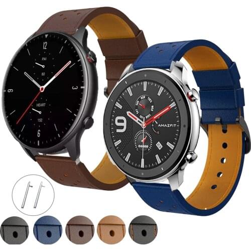 Smart Watch Bracelet Strap For Huawei Watch GT2/GT 2 Pro Leather Watch Bands For Honor Magic 42 46mm Sport Wrist Straps Correa