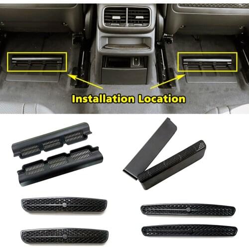 For Mercedes Benz A B C E CLA GLA GLB GLC GLE GLS Class Under Seat Floor AC Air Conditioner Vent Outlet Grille Cover Trim